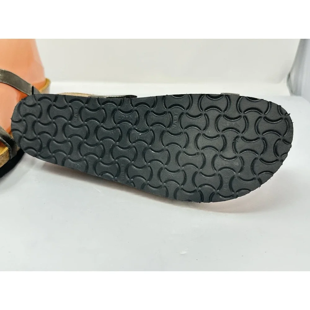 Naot Hawaii Women's Sandals Size EU 40 US 9 Metallic Rhinestone Slide NWOB